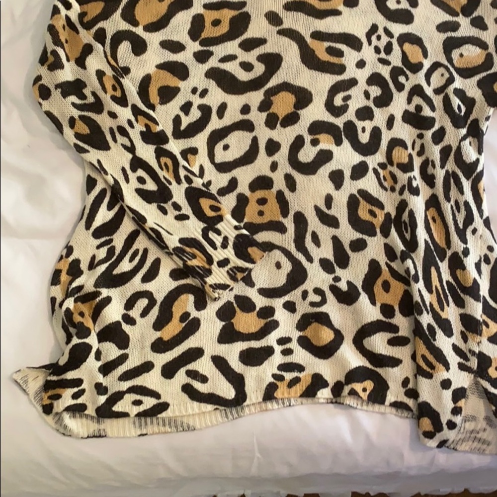 Show Me Your Mumu Leopard Sweater